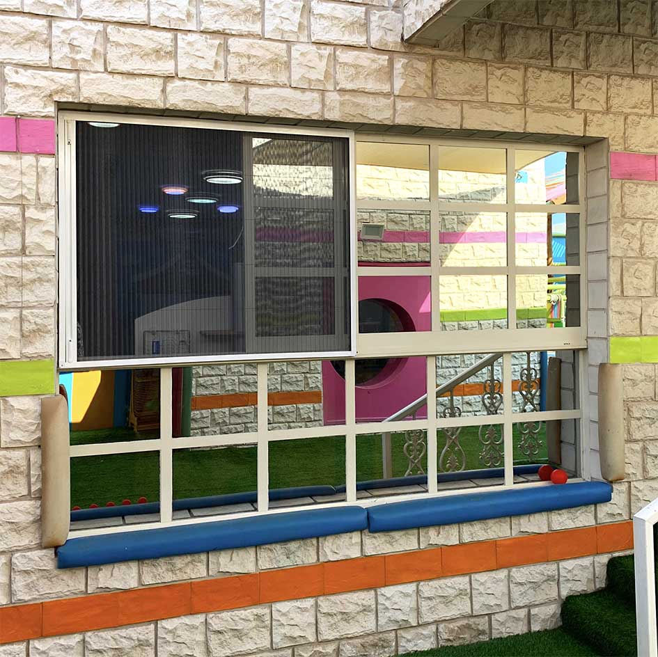 Kids single wide window screen sq Nursery Screen