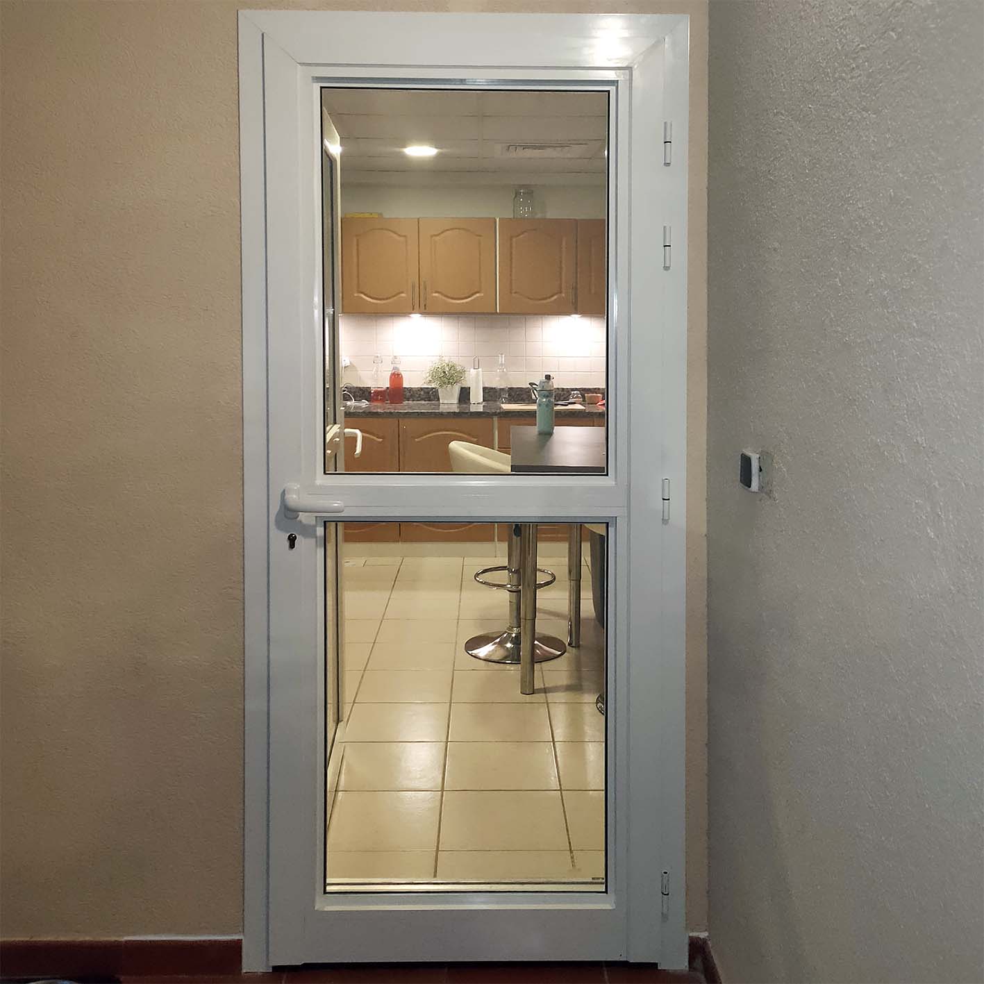 Hinged mosquito screen door Meadows sq